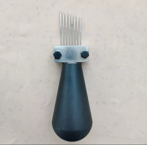 Appareil d’injection manuelle des prothèses capillaires. Machine pour injecter les cheveux à la main