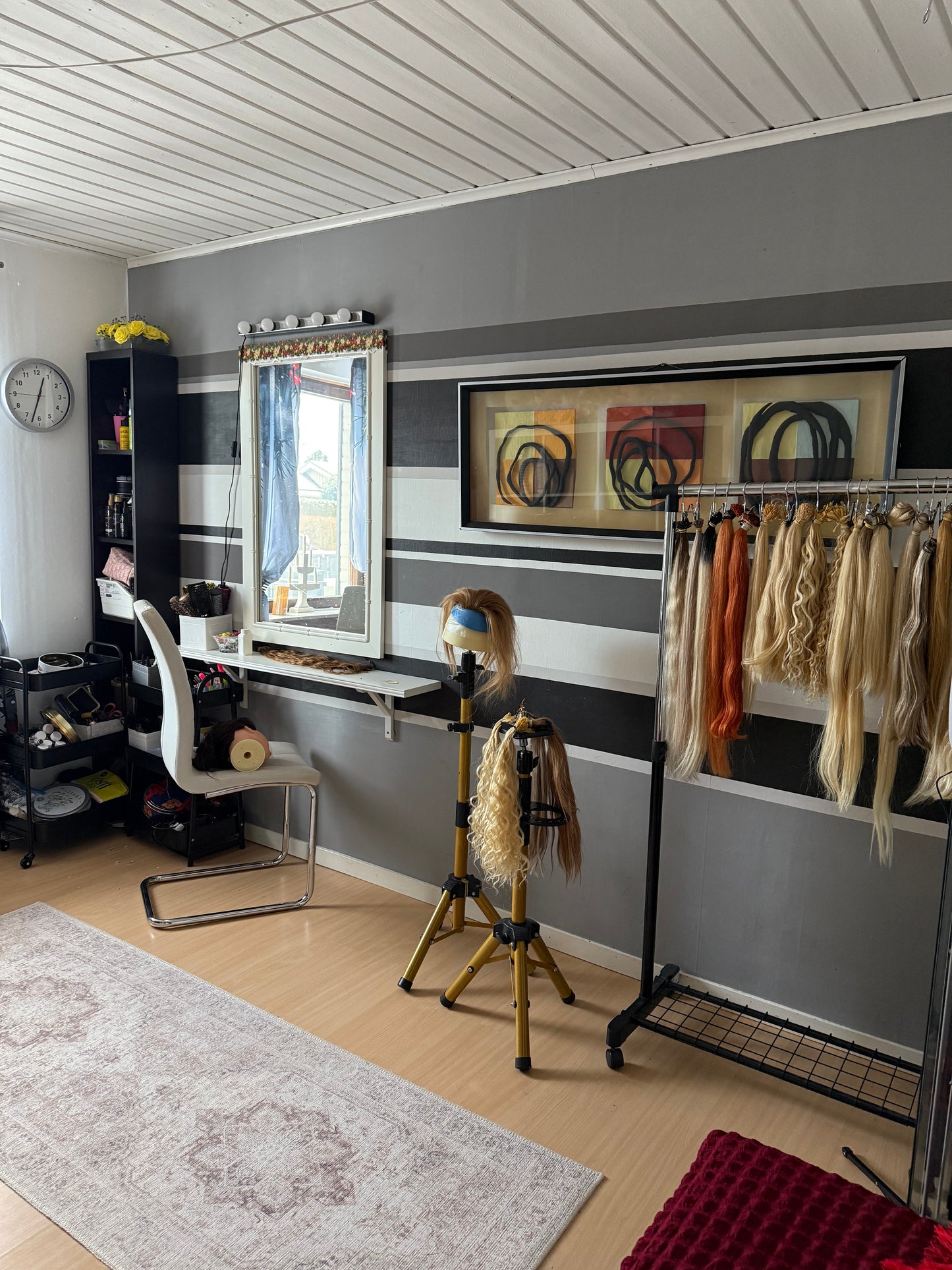 Immersion en Suède - Formation de prise en main selon chaque projet personnel dans l'univers des cheveux.