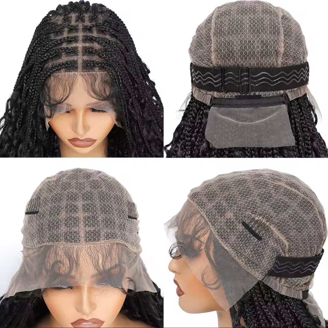 Vera Braids-lace - Perruque full Lace tréssée avec baby hair.