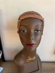 Bonnet pour montage perruque lot des 3 pièces - Marron