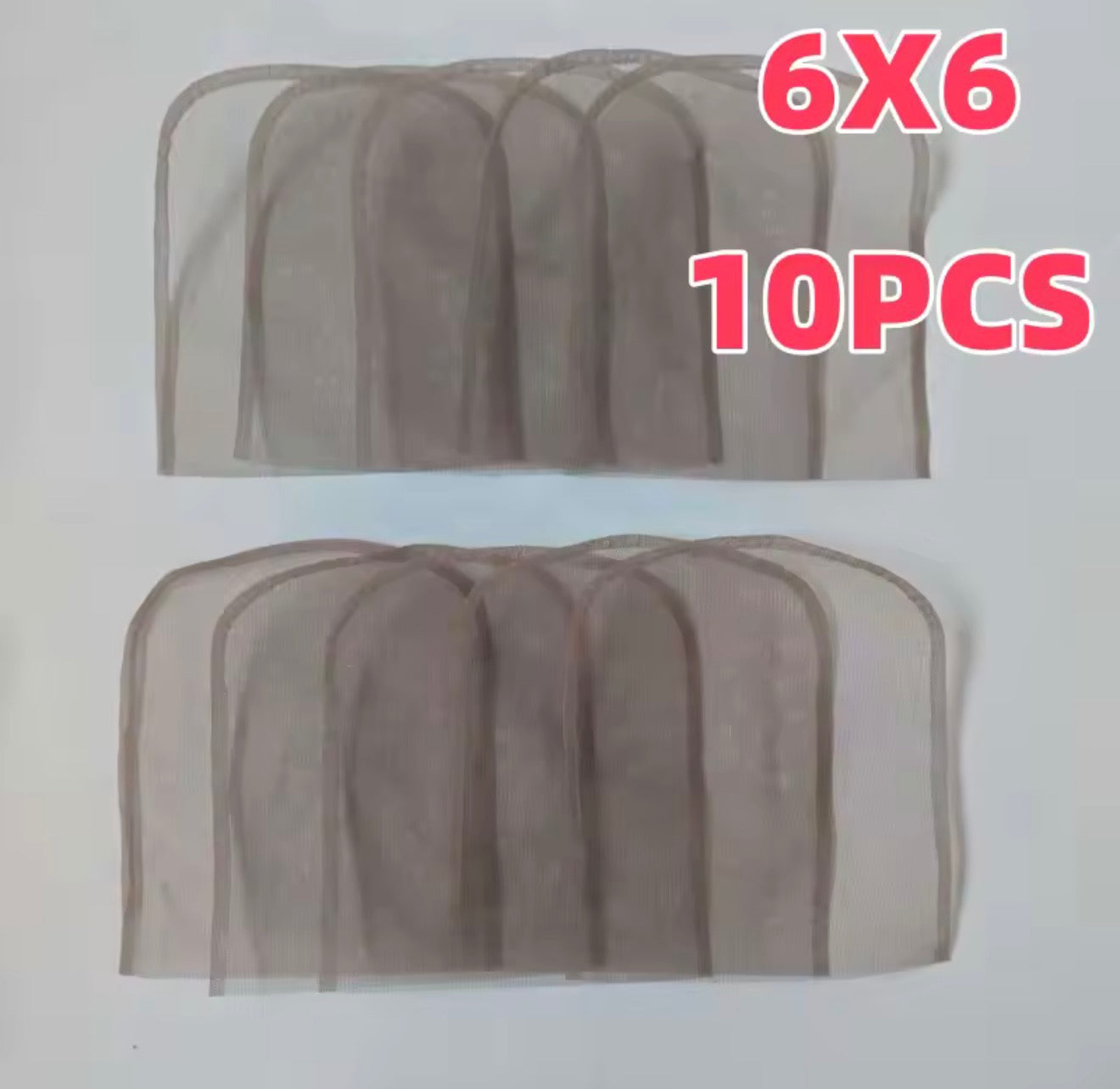 Tissu en tulle lace net pour confection des closures, topers, et laces frontales avec le crochet