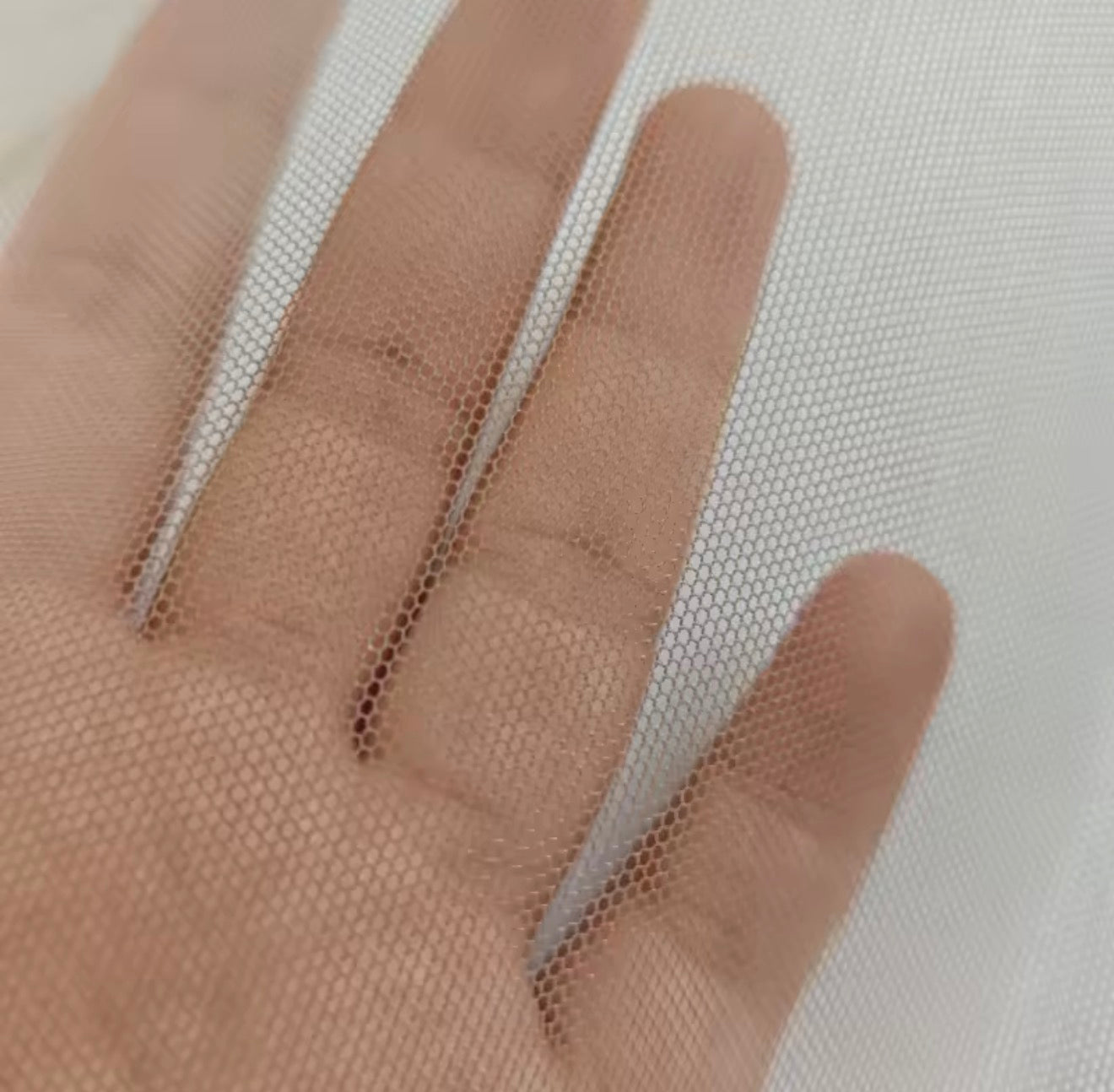 Tissu en Tulle dentelle HD ultra-transparent pour lace closure et lace frontale