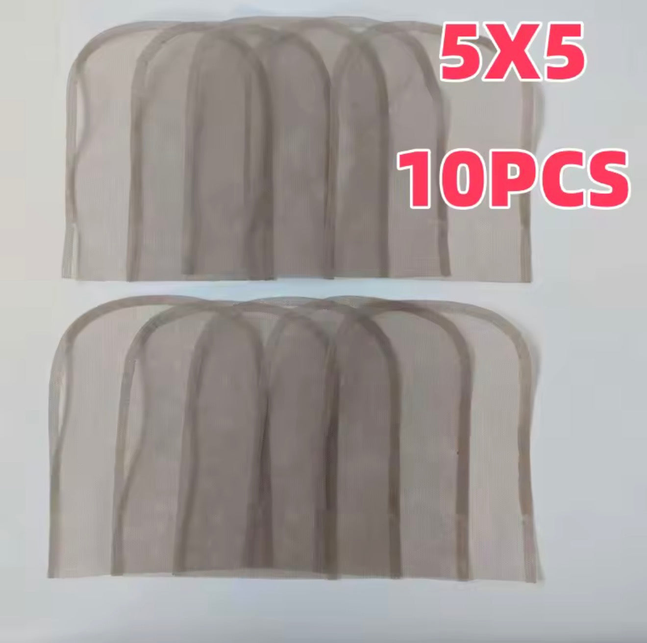 Tissu en tulle lace net pour confection des closures, topers, et laces frontales avec le crochet