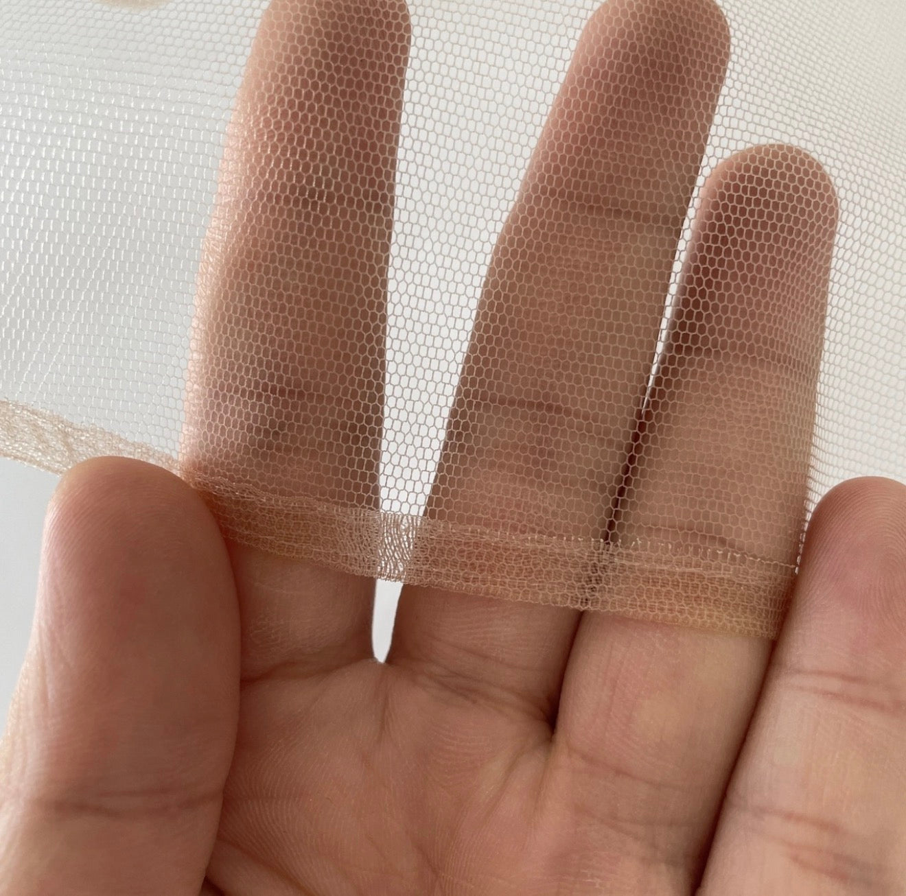 Tissu en Tulle dentelle HD ultra-transparent pour lace closure et lace frontale