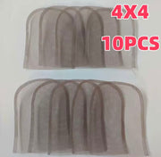 Tissu en tulle lace net pour confection des closures, topers, et laces frontales avec le crochet
