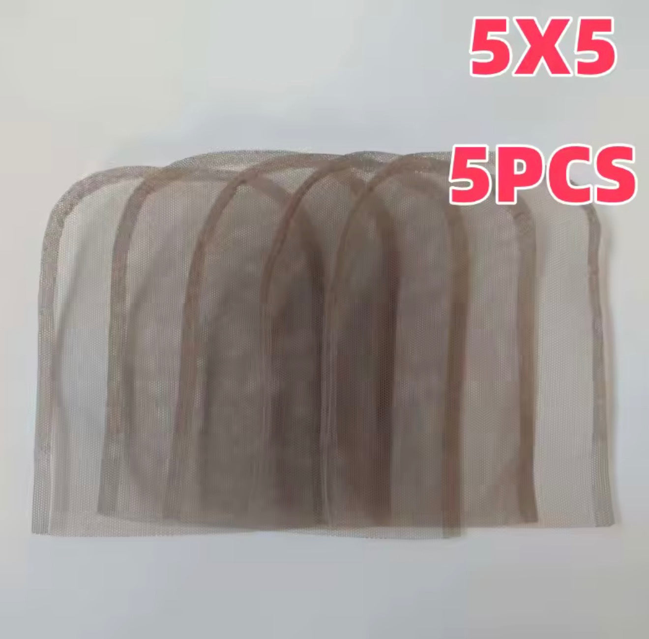 Tissu en tulle lace net pour confection des closures, topers, et laces frontales avec le crochet