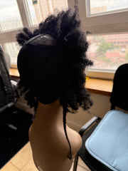 Perruque Brésilienne cheveux humain Afro crépus - d'origine de Salvador de BAHIA