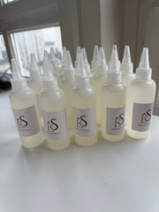 Colle pour scellement des cheveux injectés sur micro-peau