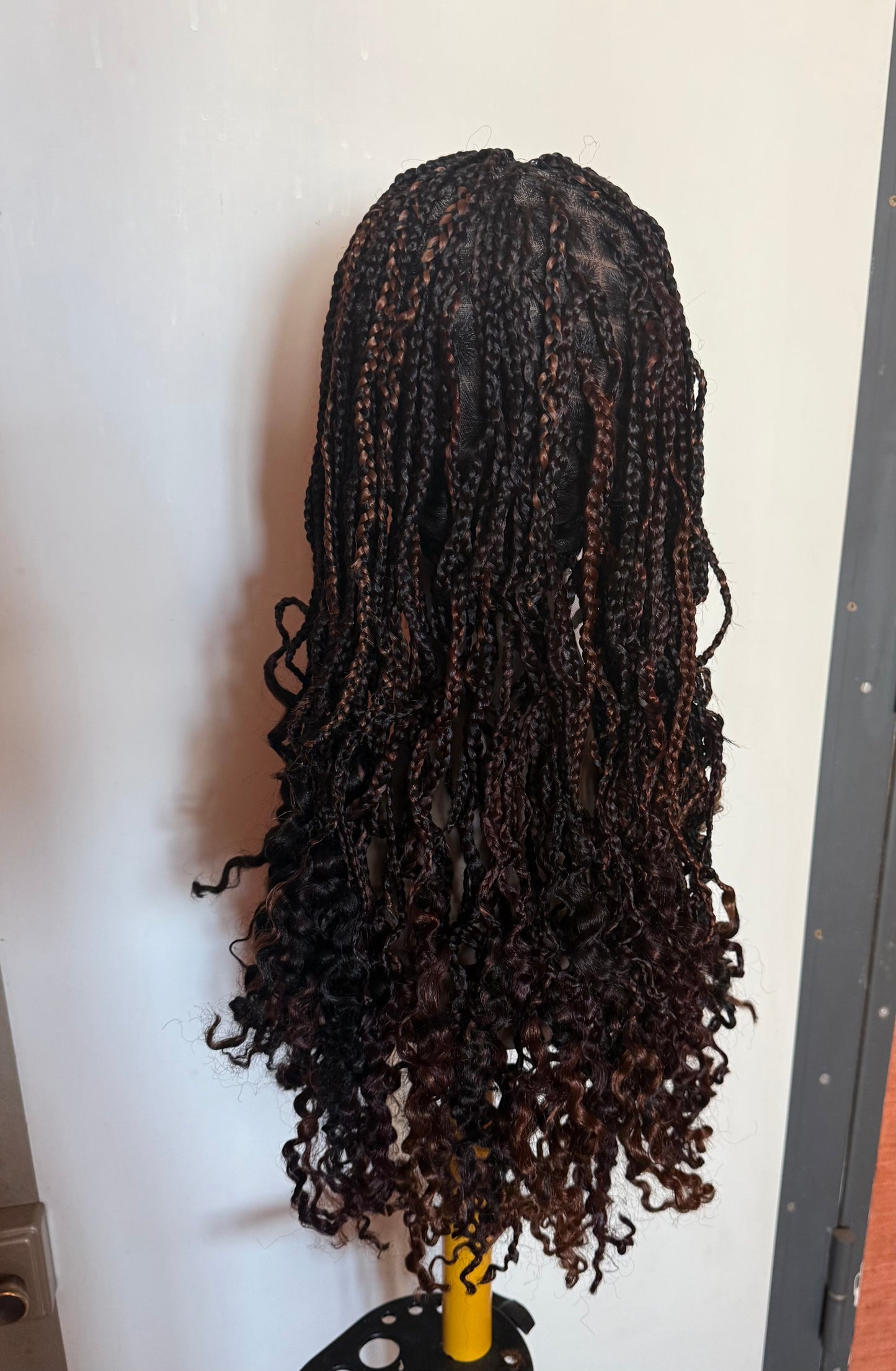 Perruque full lace wig tressée box braid avec baby hair - Brenda