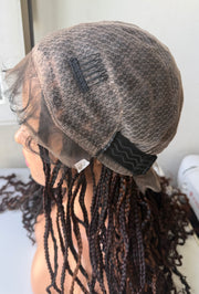 Perruque full lace wig tressée box braid avec baby hair - Brenda