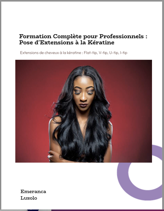 E-Book - Formation complète extension de cheveux à la kératine