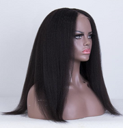 Perruque Closure lace Kate - En mèches brésiliennes - Kinky Straight