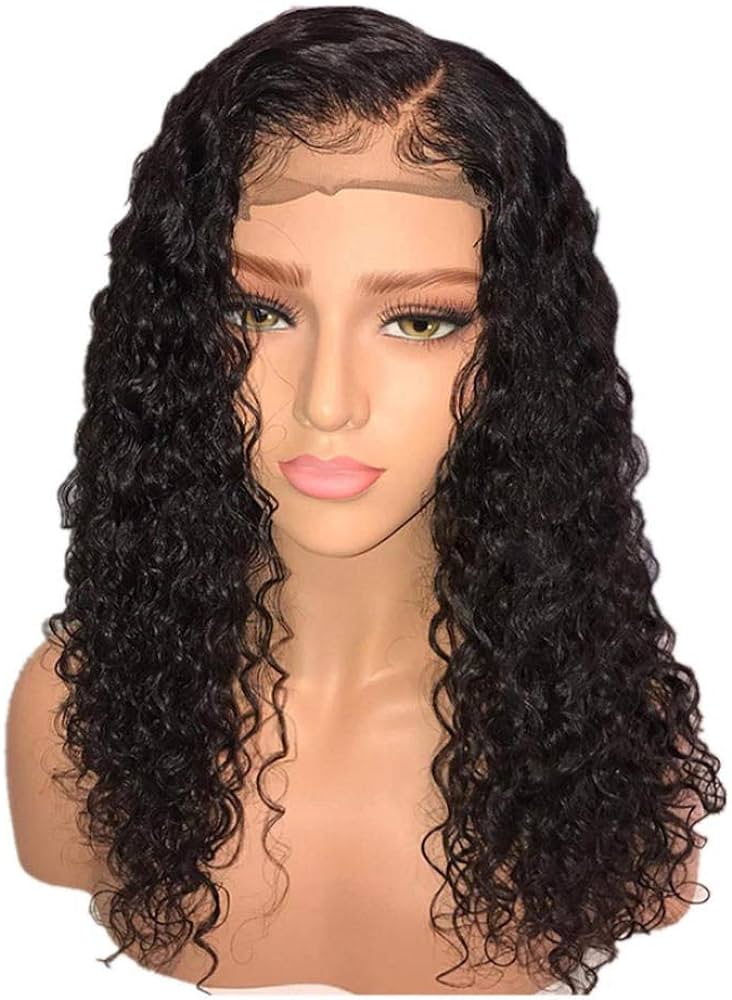 Perruque Front lace cheveux naturels raw vierges - Curly naturel - Briyana