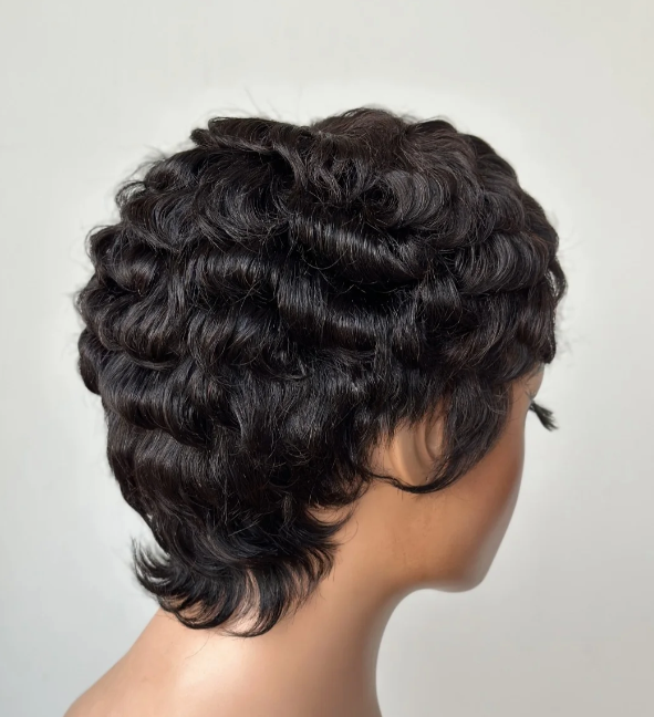 Perruque Jade en coupe Pixie - en mèches TARA Brésiliennes