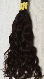Mèches pour extension au fil cheveux Brésiliens raw vierges - ondulés