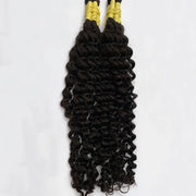 Mèches de cheveux naturels pour extension de cheveux - Boucles brésiliennes