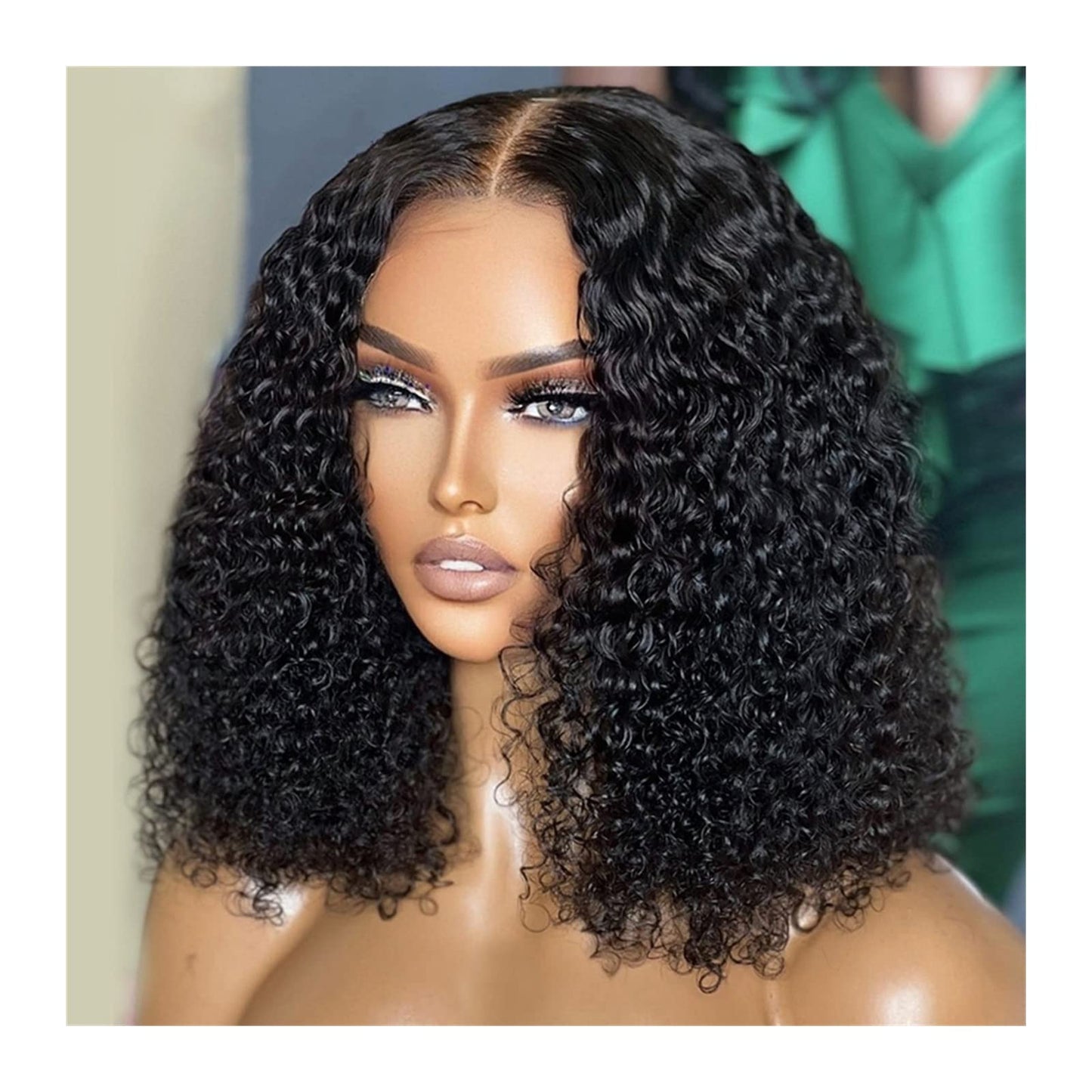 Perruque Closure lace MARILIA - Cheveux bouclés naturels