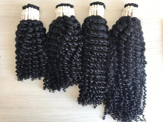 Mèches à extension Frisées brésiliennes cheveux raw et vierges