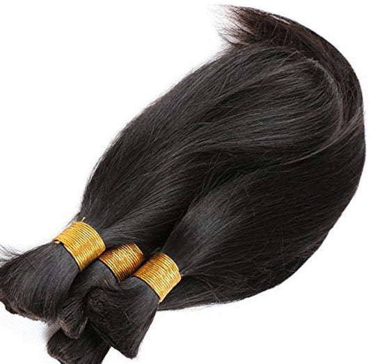 Extension au fil Cheveux Brésiliens courts Lisses ou ondulés 100 g