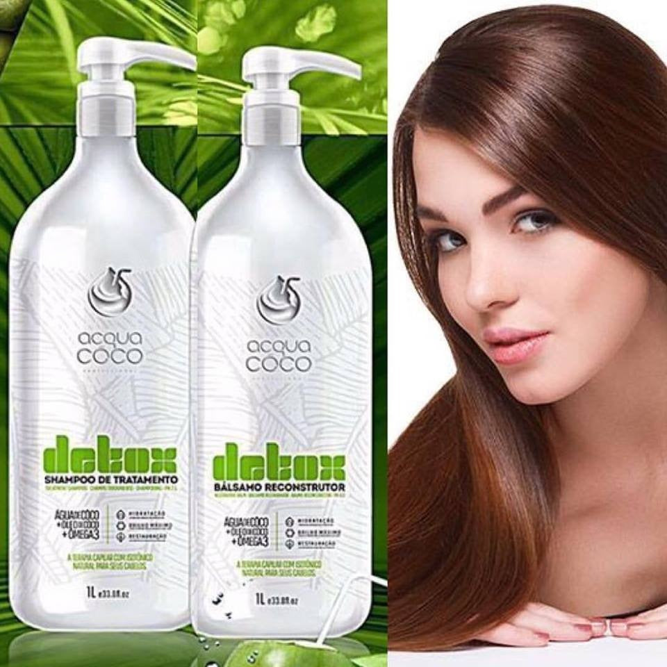 Grand kit soin traitant - 1 litre (2 pc : Shampoing + Baume restructurante)