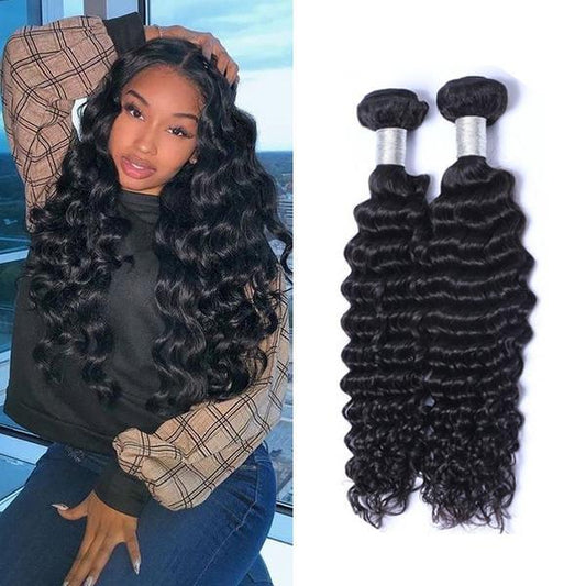 Tissage brésilien deep wave - cheveux naturels