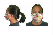 Masque en tissu lavable et réutilisable - 3 pcs