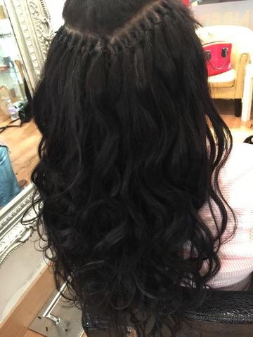 Mèches pour extension au fil cheveux Brésiliens raw vierges - ondulés