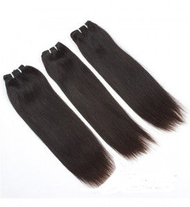 Tissage lisse cheveux vierges brésiliens-50 g