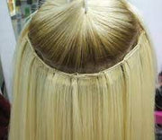 Pose du Tissage à point (sans tresses)