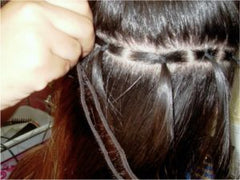 Forfait 4 : Tissage sans tresses + mèches brésiliennes comprises