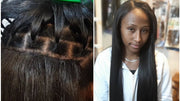 Forfait 4 : Tissage sans tresses + mèches brésiliennes comprises